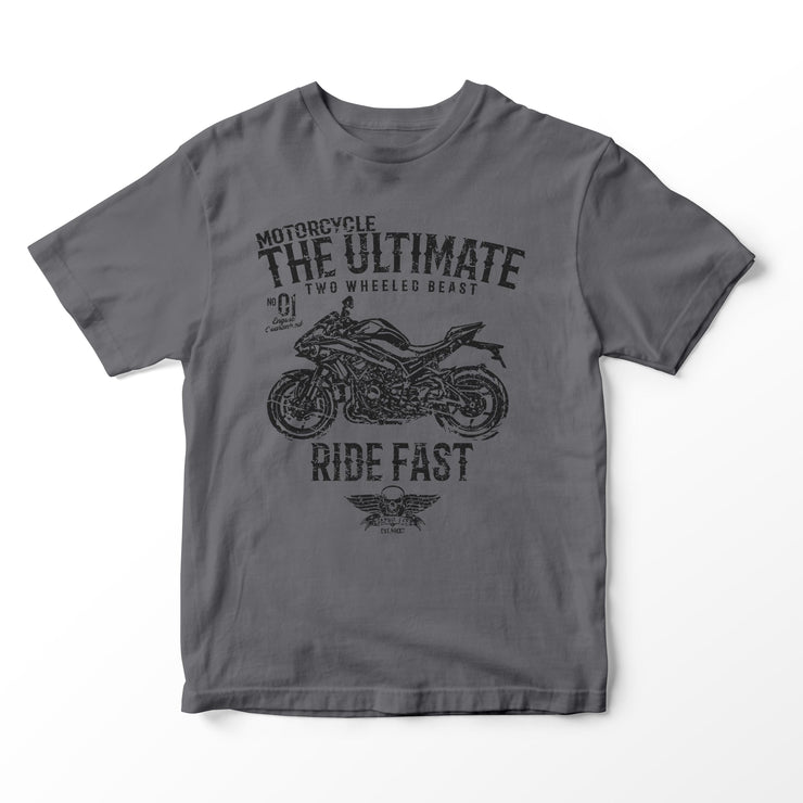 JL Ultimate Illustration for a Kawasaki Z H2 Motorbike fan T-shirt