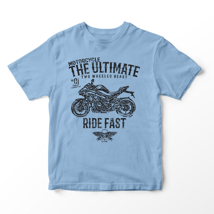 JL Ultimate Illustration for a Kawasaki Z H2 Motorbike fan T-shirt