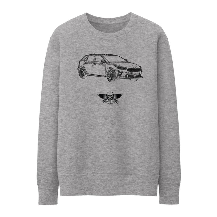 JL Basic Illustration for a KIA Ceed Motorcar fan Jumper