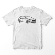 JL Illustration For A KIA Ceed Motorcar Fan T-shirt