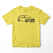 JL Illustration For A KIA Ceed Motorcar Fan T-shirt