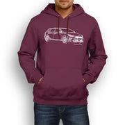 JL Illustration For A KIA Ceed Motorcar Fan Hoodie