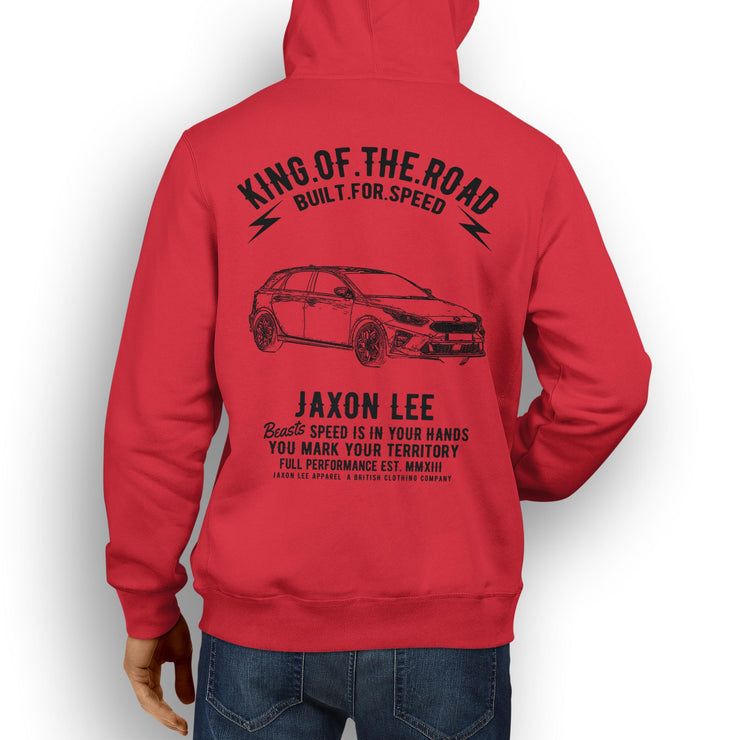 JL King Art Hood aimed at fans of KIA Ceed Motorcar