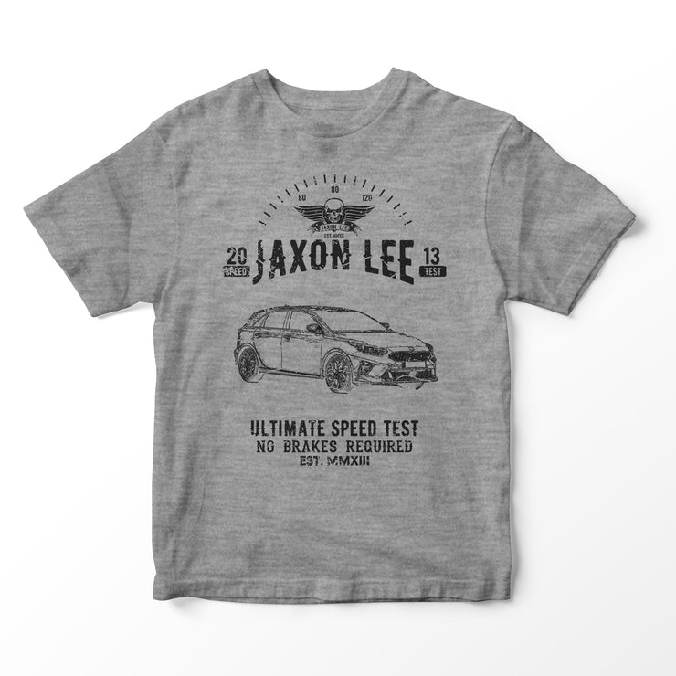 JL Speed Illustration for a KIA Ceed Motorcar fan T-shirt