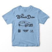 JL Ultimate Illustration for a KIA Ceed Motorcar fan T-shirt