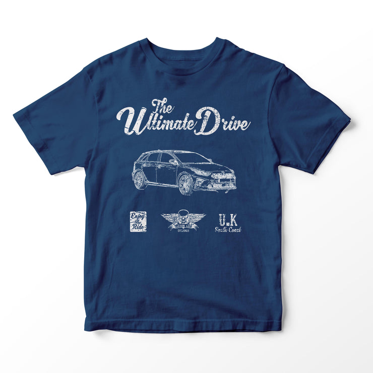 JL Ultimate Illustration for a KIA Ceed Motorcar fan T-shirt