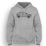JL Illustration For A Kia Stonic Motorbike Fan Hoodie