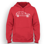 JL Illustration For A Kia Stonic Motorbike Fan Hoodie