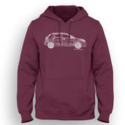 JL Illustration For A Kia Stonic Motorbike Fan Hoodie