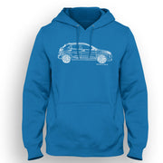 JL Illustration For A Kia Stonic Motorbike Fan Hoodie