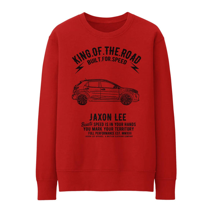 JL King Illustration for a KIA Stonic Motorcar fan Jumper