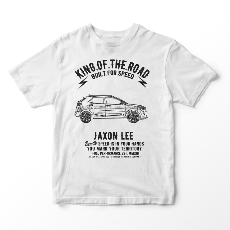 JL King Illustration for a Kia Stonic Motorcar fan T-shirt