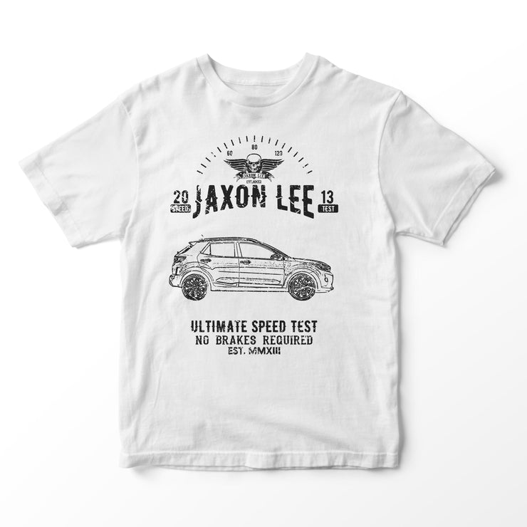 JL Speed Illustration for a Kia Stonic Motorcar fan T-shirt