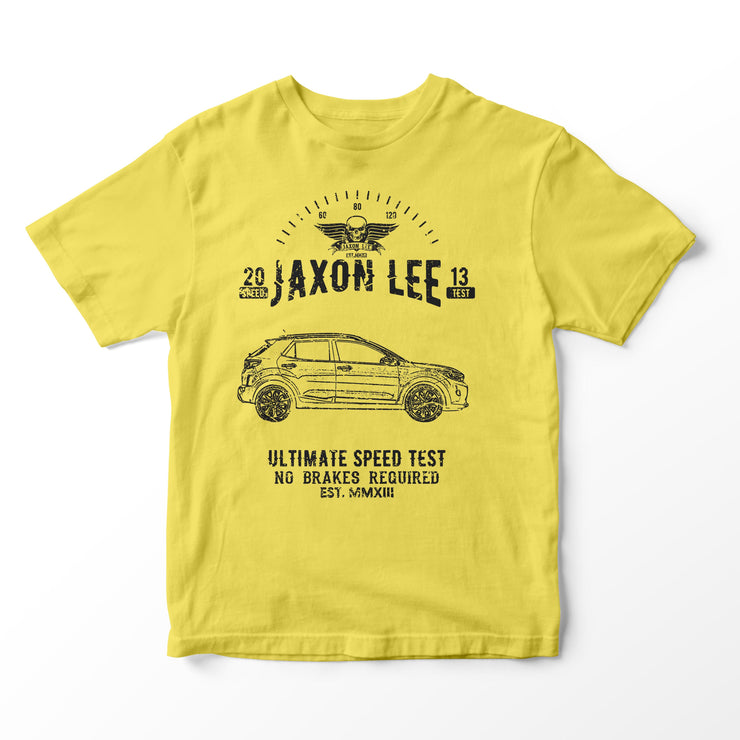 JL Speed Illustration for a Kia Stonic Motorcar fan T-shirt