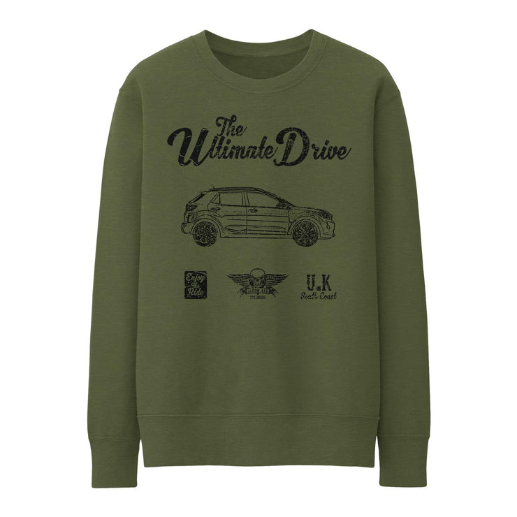 JL Ultimate Illustration for a KIA Stonic Motorcar fan Jumper