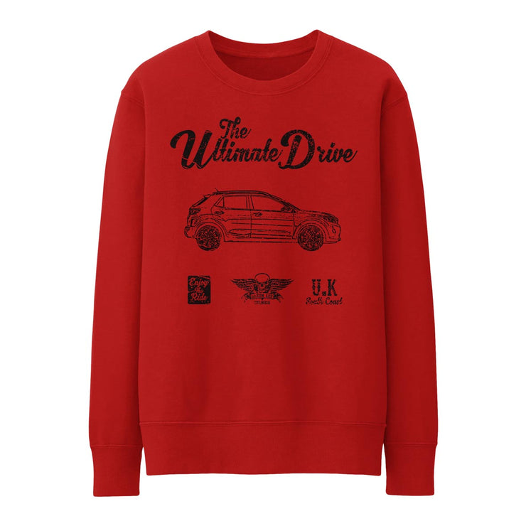 JL Ultimate Illustration for a KIA Stonic Motorcar fan Jumper