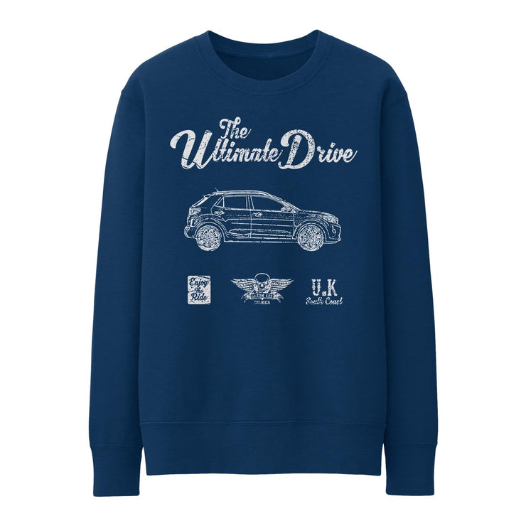 JL Ultimate Illustration for a KIA Stonic Motorcar fan Jumper