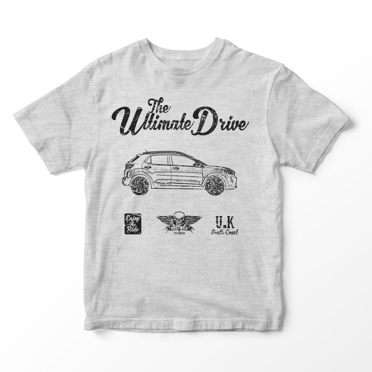 JL Ultimate Illustration for a Kia Stonic Motorcar fan T-shirt