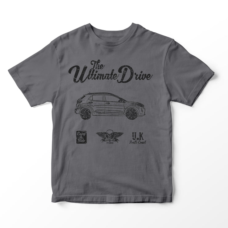 JL Ultimate Illustration for a Kia Stonic Motorcar fan T-shirt