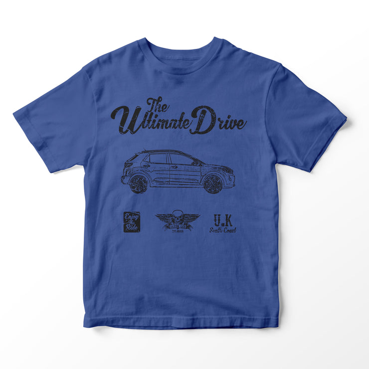 JL Ultimate Illustration for a Kia Stonic Motorcar fan T-shirt