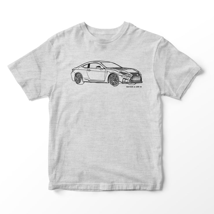 JL Illustration For A Lexus RC F 2020 Motorcar Fan T-shirt