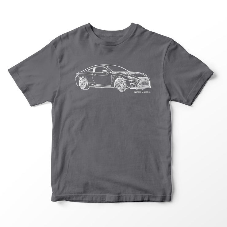 JL Illustration For A Lexus RC F 2020 Motorcar Fan T-shirt