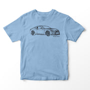 JL Illustration For A Lexus RC F 2020 Motorcar Fan T-shirt