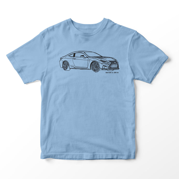 JL Illustration For A Lexus RC F 2020 Motorcar Fan T-shirt