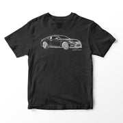 JL Illustration For A Lexus RC F 2020 Motorcar Fan T-shirt