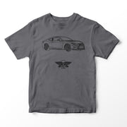 JL Basic Illustration for a Lexus RC F 2020 Motorcar fan T-shirt