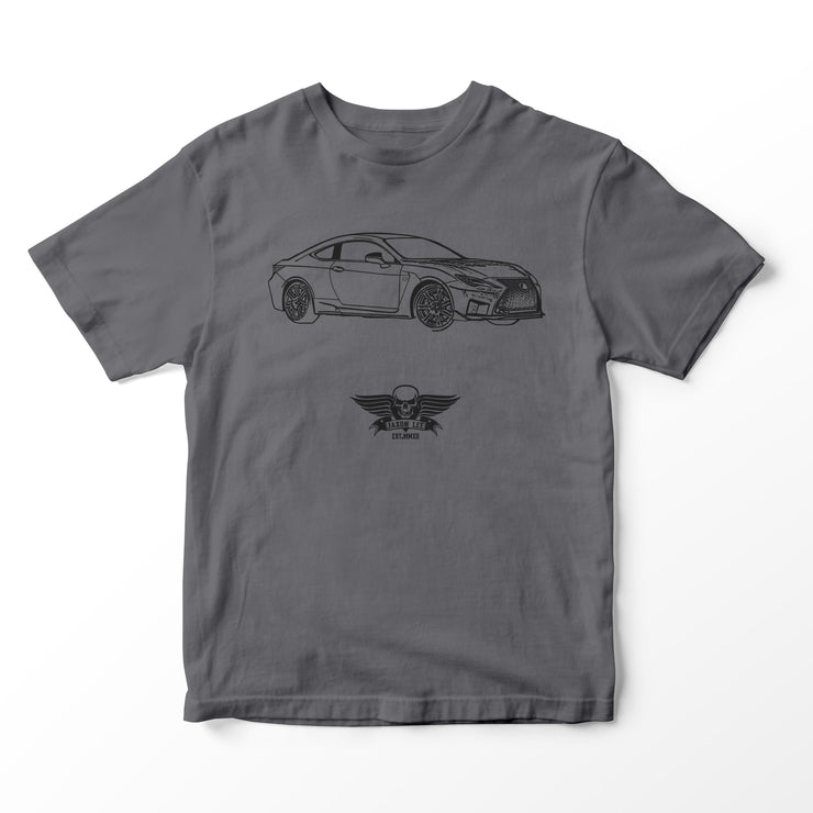 JL Basic Illustration for a Lexus RC F 2020 Motorcar fan T-shirt