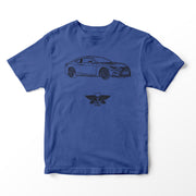 JL Basic Illustration for a Lexus RC F 2020 Motorcar fan T-shirt