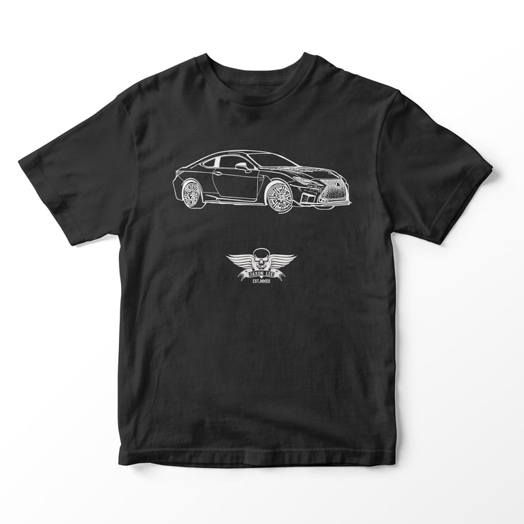 JL Basic Illustration for a Lexus RC F 2020 Motorcar fan T-shirt