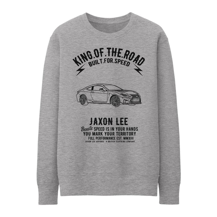 JL King Illustration for a Lexus RC F 2020 Motorcar fan Jumper