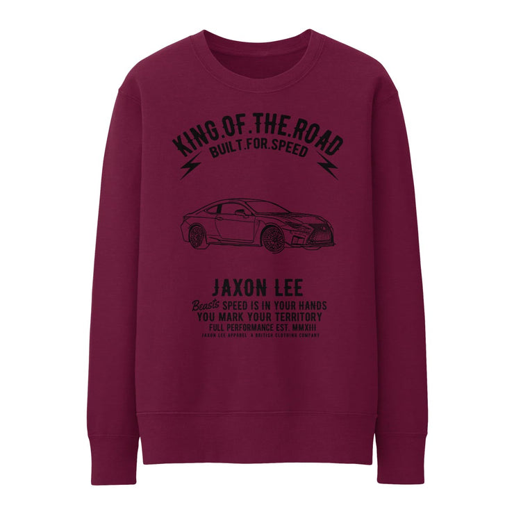 JL King Illustration for a Lexus RC F 2020 Motorcar fan Jumper