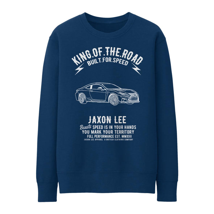 JL King Illustration for a Lexus RC F 2020 Motorcar fan Jumper