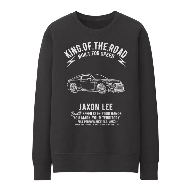 JL King Illustration for a Lexus RC F 2020 Motorcar fan Jumper