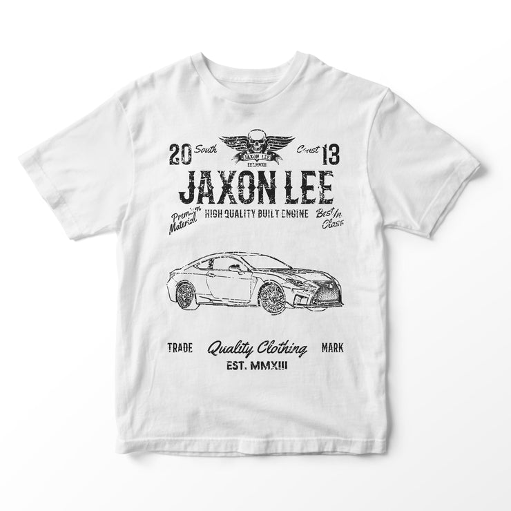 JL Soul Illustration for a Lexus RC F 2020 Motorcar fan T-shirt