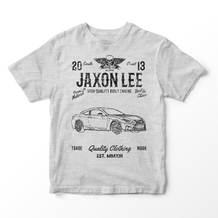 JL Soul Illustration for a Lexus RC F 2020 Motorcar fan T-shirt