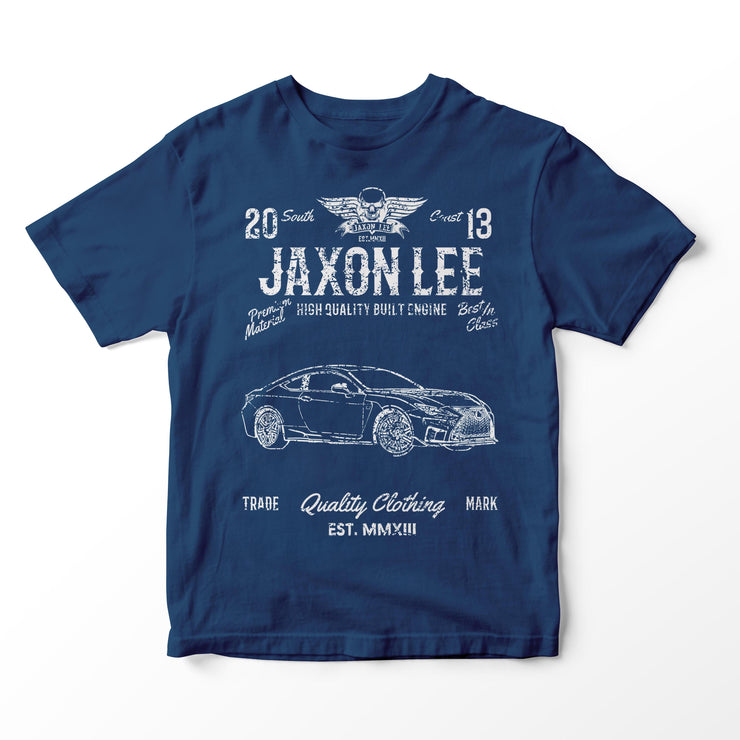 JL Soul Illustration for a Lexus RC F 2020 Motorcar fan T-shirt