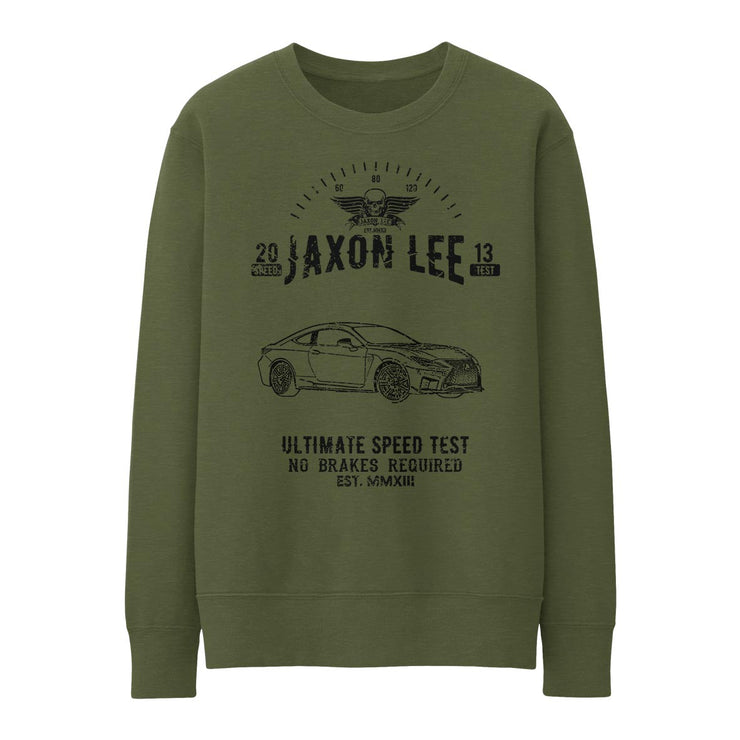 JL Speed Illustration for a Lexus RC F 2020 Motorcar fan Jumper