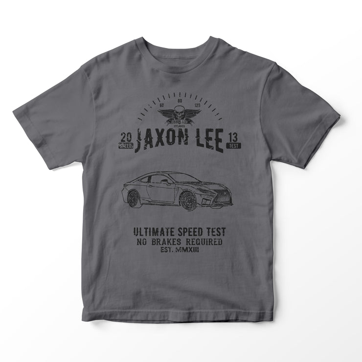 JL Speed Illustration for a Lexus RC F 2020 Motorcar fan T-shirt