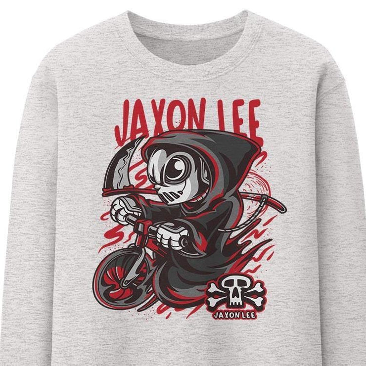 Jaxon Lee Lil' Riding Reaper Crew Sweat Jumper