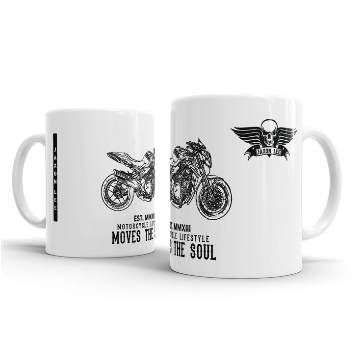 JL Illustration For A MV Agusta Brutale 1090 Corsa Motorbike Fan – Gift Mug