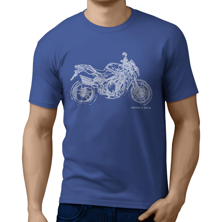 JL Illustration For A MV Agusta Brutale 1090RR 2011 Motorbike Fan T-shirt