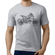 JL Illustration For A MV Agusta Rivale 800 2016 Motorbike Fan T-shirt