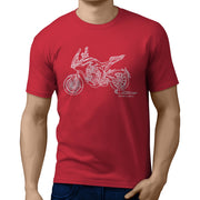 JL Illustration For A MV Agusta Turismo Veloce 800 Motorbike Fan T-shirt