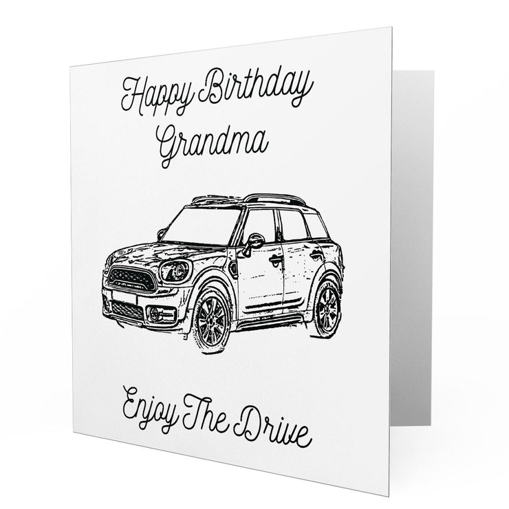 Jaxon Lee - Birthday Card for a Mini Countryman Motorcar fan