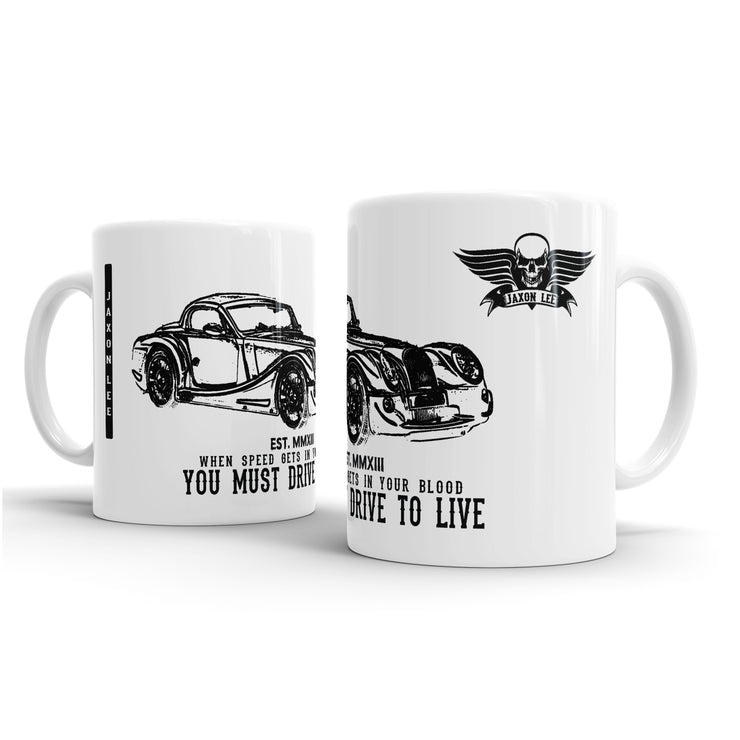 JL Illustration For A Morgan Aero GT Motorcar Fan – Gift Mug
