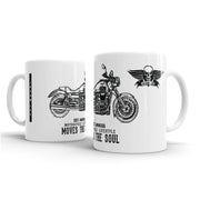 JL Illustration For A Moto Guzzi California 1400 Custom Motorbike Fan – Gift Mug